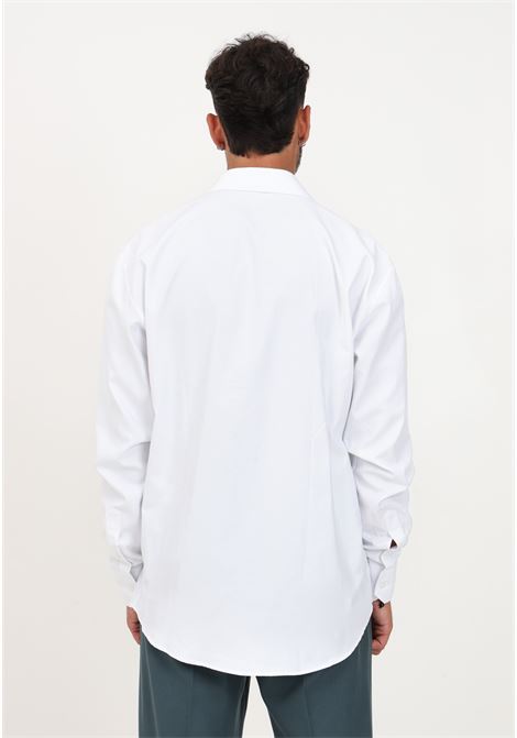 Elegant white collared shirt for men IM BRIAN | CA2696002